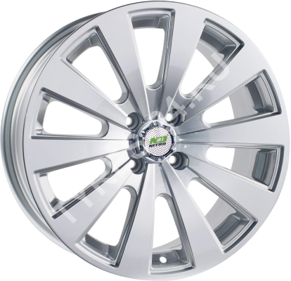 ДискNitroY2526.5JxR15 PCD4x98 ET32 DIA58.6,серебристый