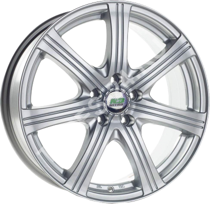 ДискNitroY31606JxR15 PCD5x112 ET47 DIA57.1,серебристый