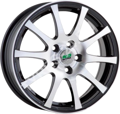 ДискNitroY31766.5JxR16 PCD5x114.3 ET45 DIA64.1,чёрный