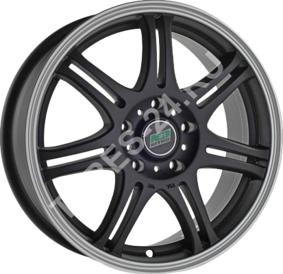 ДискNitroY46016JxR15 PCD5x112 ET47 DIA57.1,чёрный