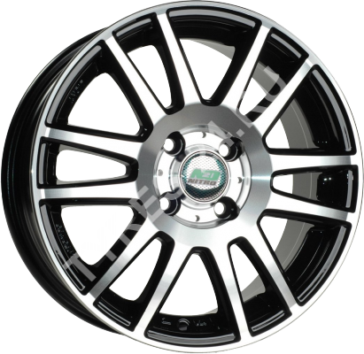 ДискNitroY49176.5JxR16 PCD5x105 ET39 DIA56.6,чёрный