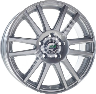 ДискNitroY49176JxR15 PCD5x105 ET39 DIA56.6,серебристый