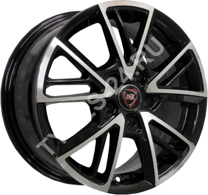 ДискNZF-146.5JxR16 PCD5x114.3 ET50 DIA66.1,чёрный