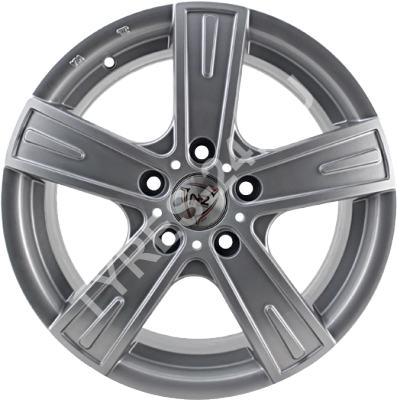 ДискNZF-166.5JxR16 PCD5x112 ET50 DIA57.1,серебристый