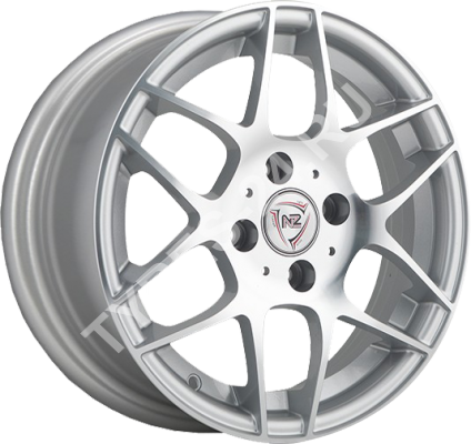 ДискNZF-326JxR15 PCD4x98 ET35 DIA58.6,серебристый