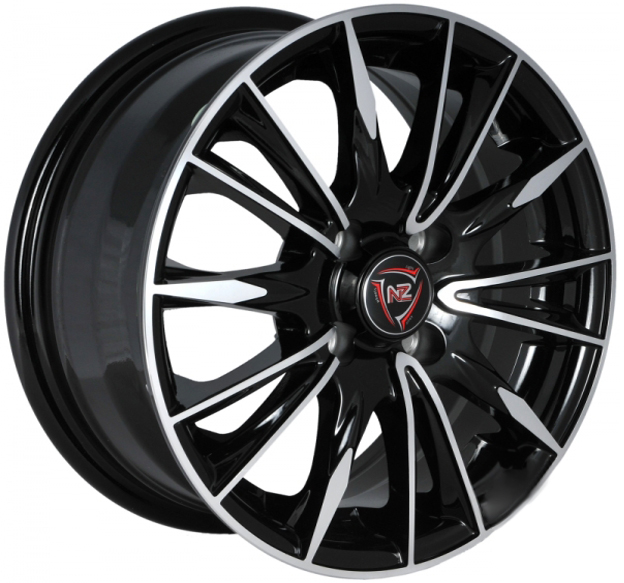 Диск NZ F-35 6JxR15 PCD5x105 ET39 DIA56.6, чёрный