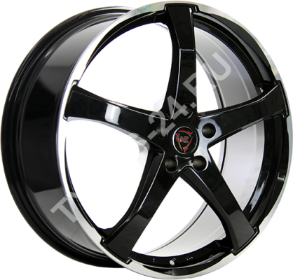 ДискNZF-518.5JxR20 PCD5x114.3 ET40 DIA66.1,чёрный
