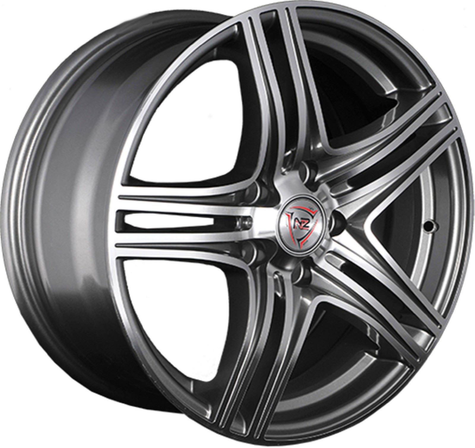 Диск NZ F-6 6.5JxR15 PCD5x112 ET45 DIA57.1, серый