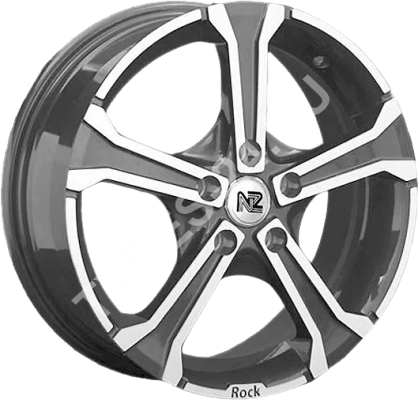 ДискNZSH6026JxR15 PCD5x114.3 ET52.5 DIA73.1,серый