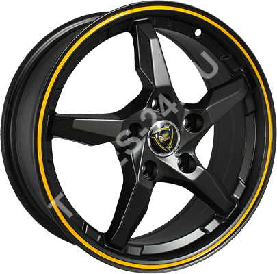 ДискNZSH6356.5JxR16 PCD5x114.3 ET52.5 DIA67.1,чёрный