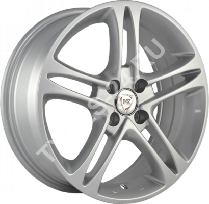 ДискNZSH6697JxR17 PCD5x114.3 ET46 DIA67.1,серебристый