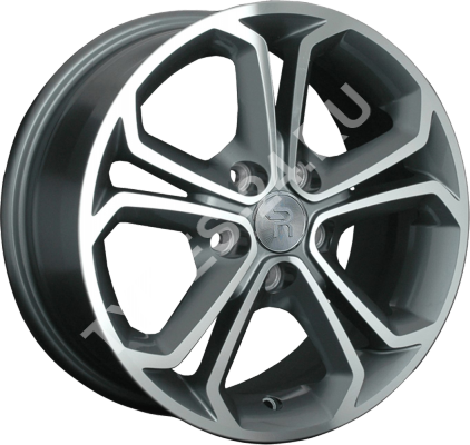 ДискOpelOPL106.5JxR15 PCD5x105 ET39 DIA56.6,серый