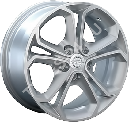 ДискOpelOPL10H7JxR17 PCD5x105 ET42 DIA56.6,серый