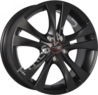 ДискOpelOPL136.5JxR16 PCD5x105 ET39 DIA56.6,чёрный