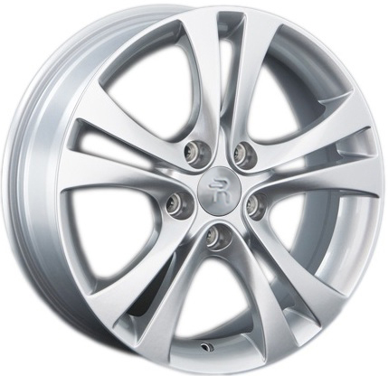 ДискOpelOPL136.5JxR16 PCD5x105 ET39 DIA56.6,серебристый