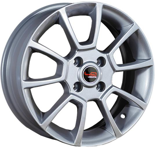 ДискOpelOPL176JxR15 PCD4x100 ET43 DIA56.6,серебристый