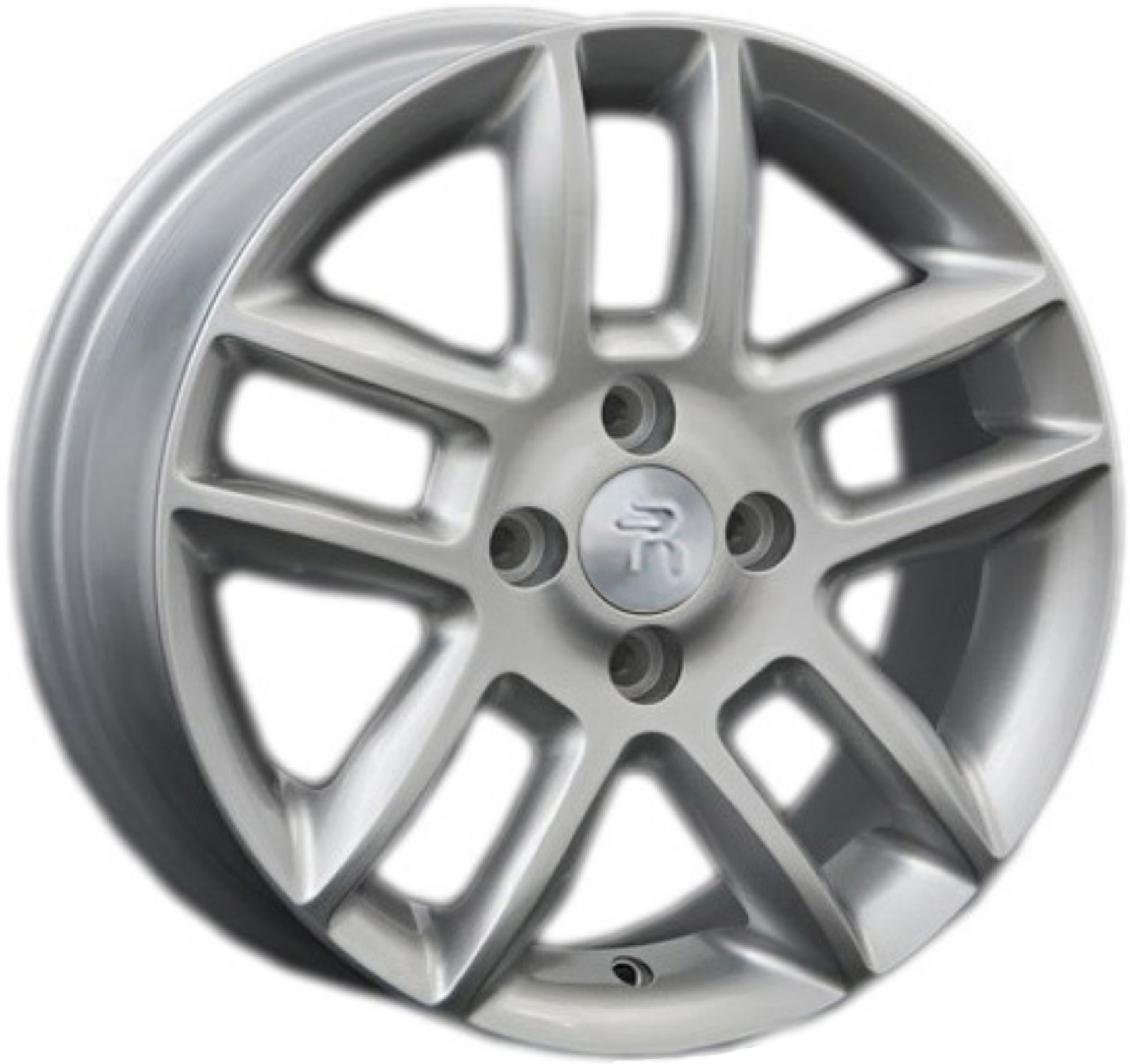 ДискOpelOPL76JxR15 PCD4x100 ET43 DIA56,серебристый