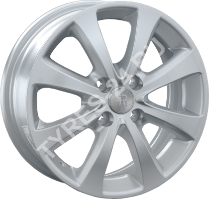 ДискOpelOPL826JxR15 PCD4x100 ET43 DIA56.6,серебристый