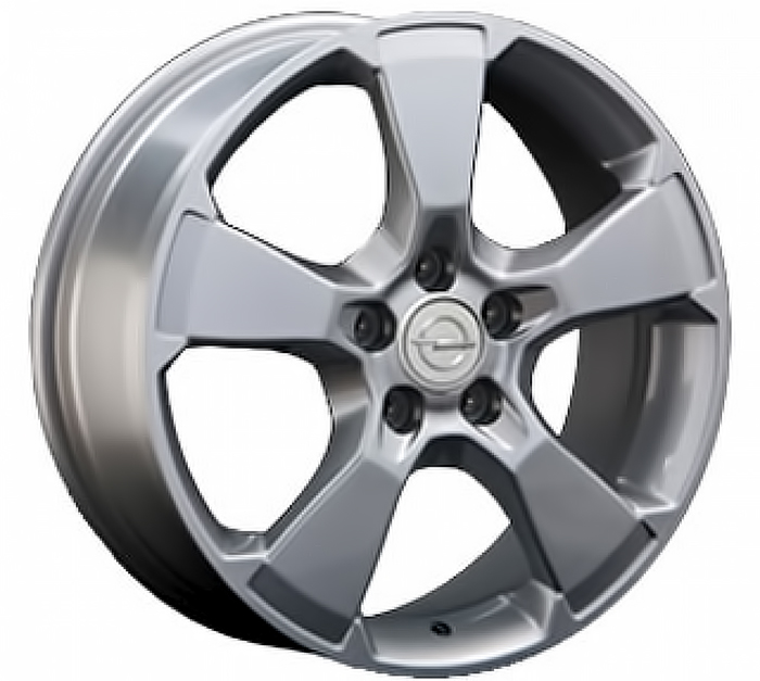 ДискOpelOPL97JxR18 PCD5x115 ET54 DIA70.1,серебристый