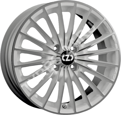 ДискOZ Racing35 Anniversary7JxR16 PCD5x114.3 ET40 DIA500,серебристый