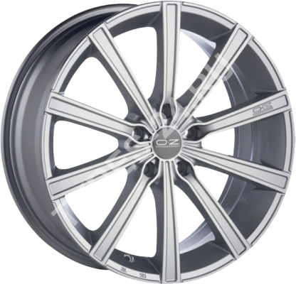 ДискOZ RacingLounge 108JxR19 PCD5x108 ET45 DIA75,серебристый