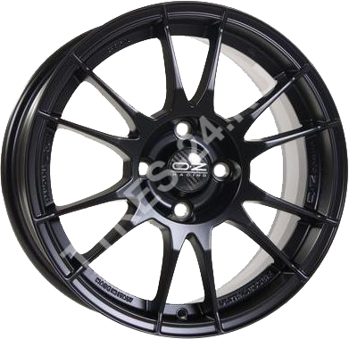 ДискOZ RacingUltraleggera8JxR17 PCD5x114.3 ET40 DIA75,чёрный