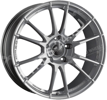 ДискOZ RacingUltraleggera8JxR18 PCD5x100 ET48 DIA68,серебристый