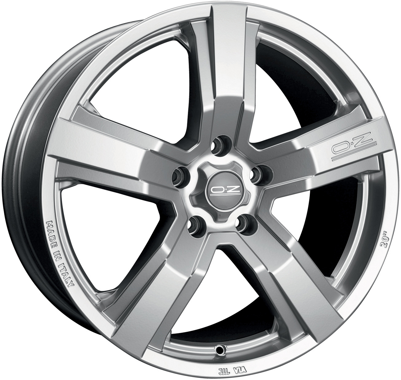 ДискOZ RacingVersilia9JxR19 PCD5x112 ET45 DIA75,серебристый