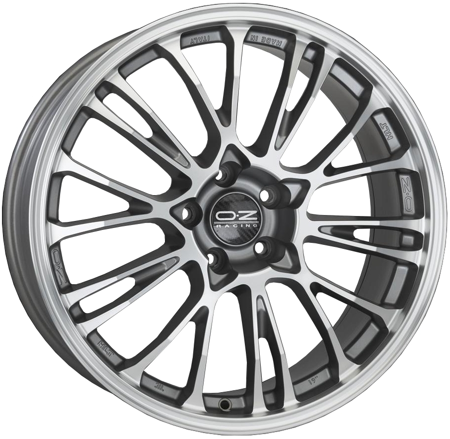 Диск OZ Racing Botticelli 8.5JxR20 PCD5x114.3 ET40 DIA75, серебристый