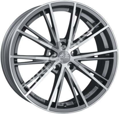 ДискOZ RacingEnvy8JxR18 PCD5x100 ET35 DIA68,серебристый