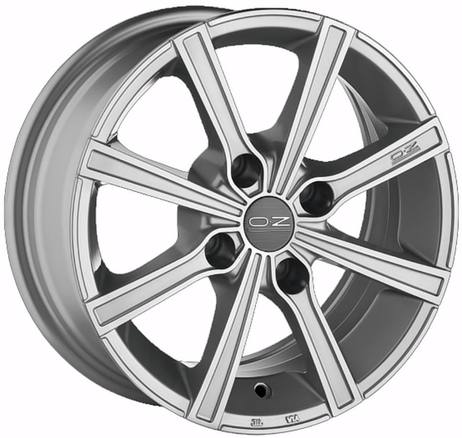 ДискOZ RacingLounge 86.5JxR15 PCD4x108 ET18 DIA75,серебристый