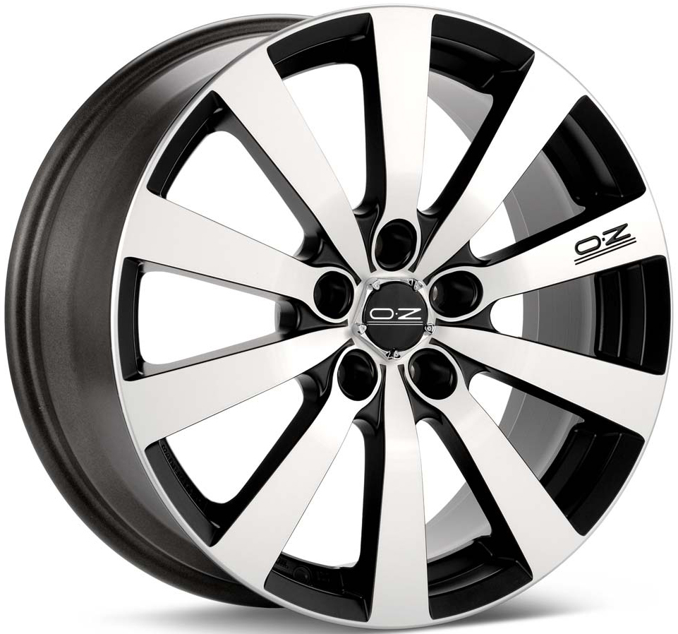 ДискOZ RacingMichelangelo 108JxR18 PCD5x100 ET35 DIA68,чёрный