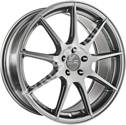 ДискOZ RacingOmnia8JxR18 PCD5x108 ET45 DIA75,серый