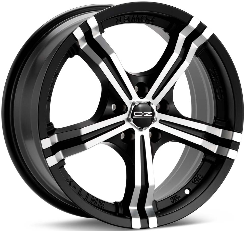 ДискOZ RacingPower8JxR17 PCD5x114 ET45 DIA75,чёрный