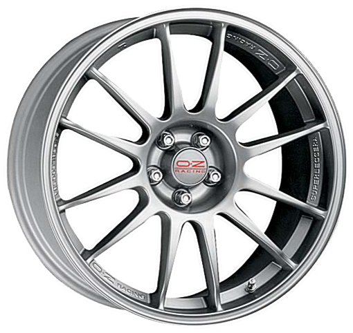 ДискOZ RacingSuperleggera7JxR17 PCD5x114.3 ET45 DIA75,серебристый