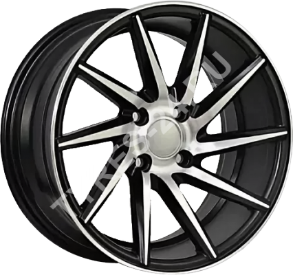 ДискPDW10227JxR16 PCD4x100 ET30 DIA60.1,чёрный