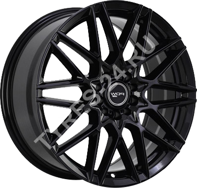 ДискPDW53376.5JxR16 PCD5x100 ET40 DIA57.1,чёрный