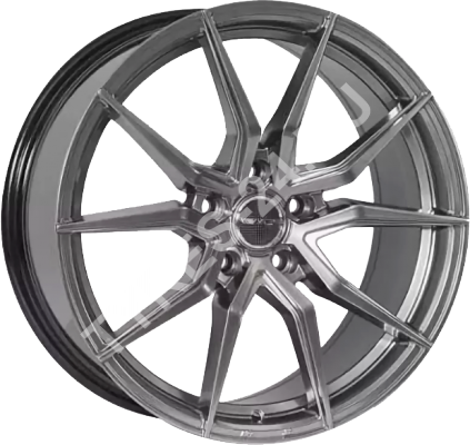 ДискPDWConceptor7JxR17 PCD5x114.3 ET40 DIA67.1,серебристый