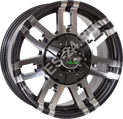 ДискPDWPython8JxR17 PCD5x139.7 ET20 DIA108.2,чёрный