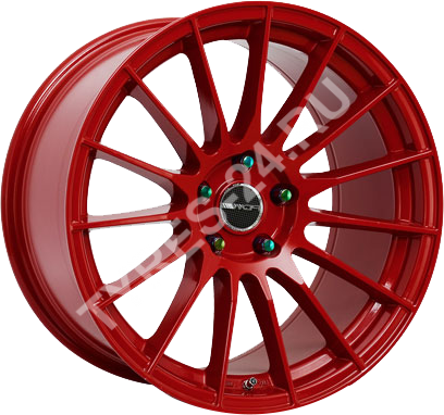 ДискPDWRace7JxR17 PCD4x100 ET42 DIA60.1,красный