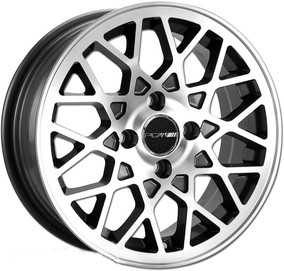 ДискPDWRoti Concave7JxR17 PCD4x98 ET35 DIA67.1,серебристый