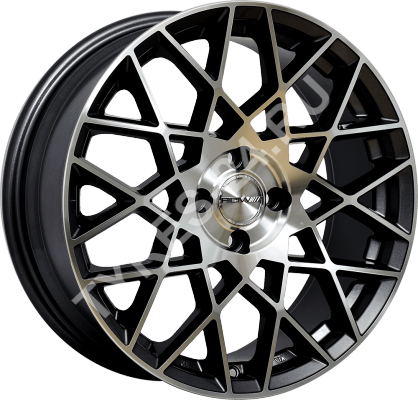 ДискPDWVelocity7JxR16 PCD5x100 ET38 DIA57.1,чёрный