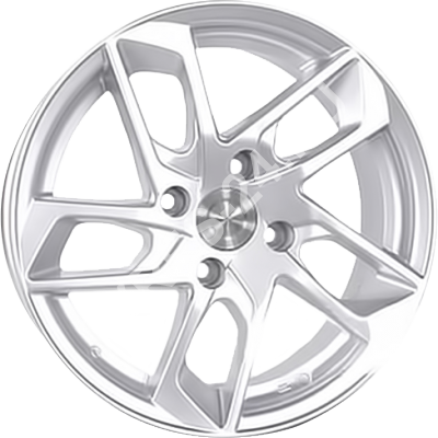 ДискPeugeotPe14H7JxR16 PCD4x108 ET32 DIA65.1,серебристый