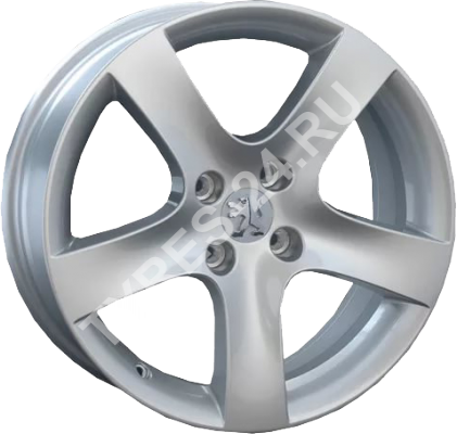ДискPeugeotPG176JxR15 PCD4x108 ET23 DIA65.1,серый