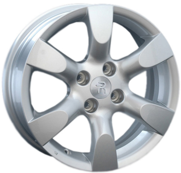 ДискPeugeotPG196.5JxR16 PCD4x108 ET31 DIA65.1,серебристый