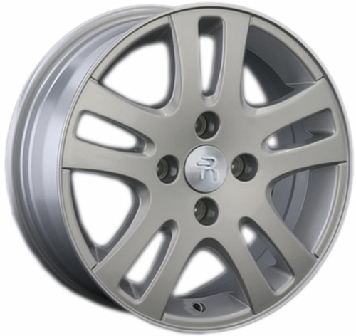 ДискPeugeotPG26JxR15 PCD4x108 ET27 DIA65.1,серебристый