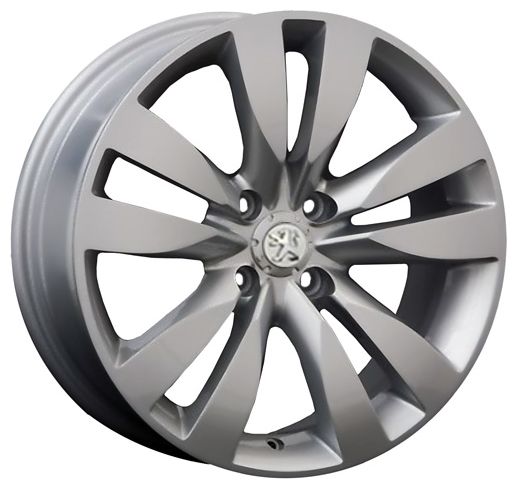 ДискPeugeotPG206.5JxR17 PCD4x108 ET26 DIA65.1,серебристый