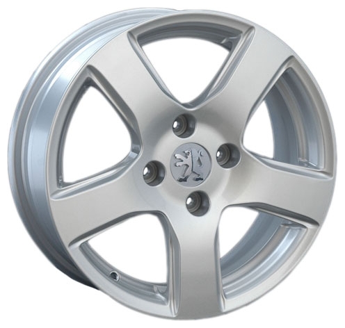 ДискPeugeotPG246JxR15 PCD4x108 ET23 DIA65.1,серебристый