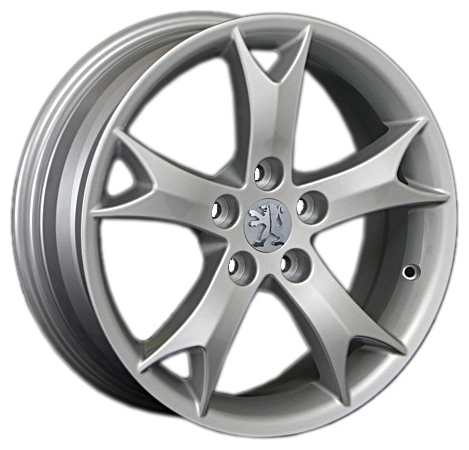 ДискPeugeotPG416JxR16 PCD5x114.3 ET38 DIA67,серебристый