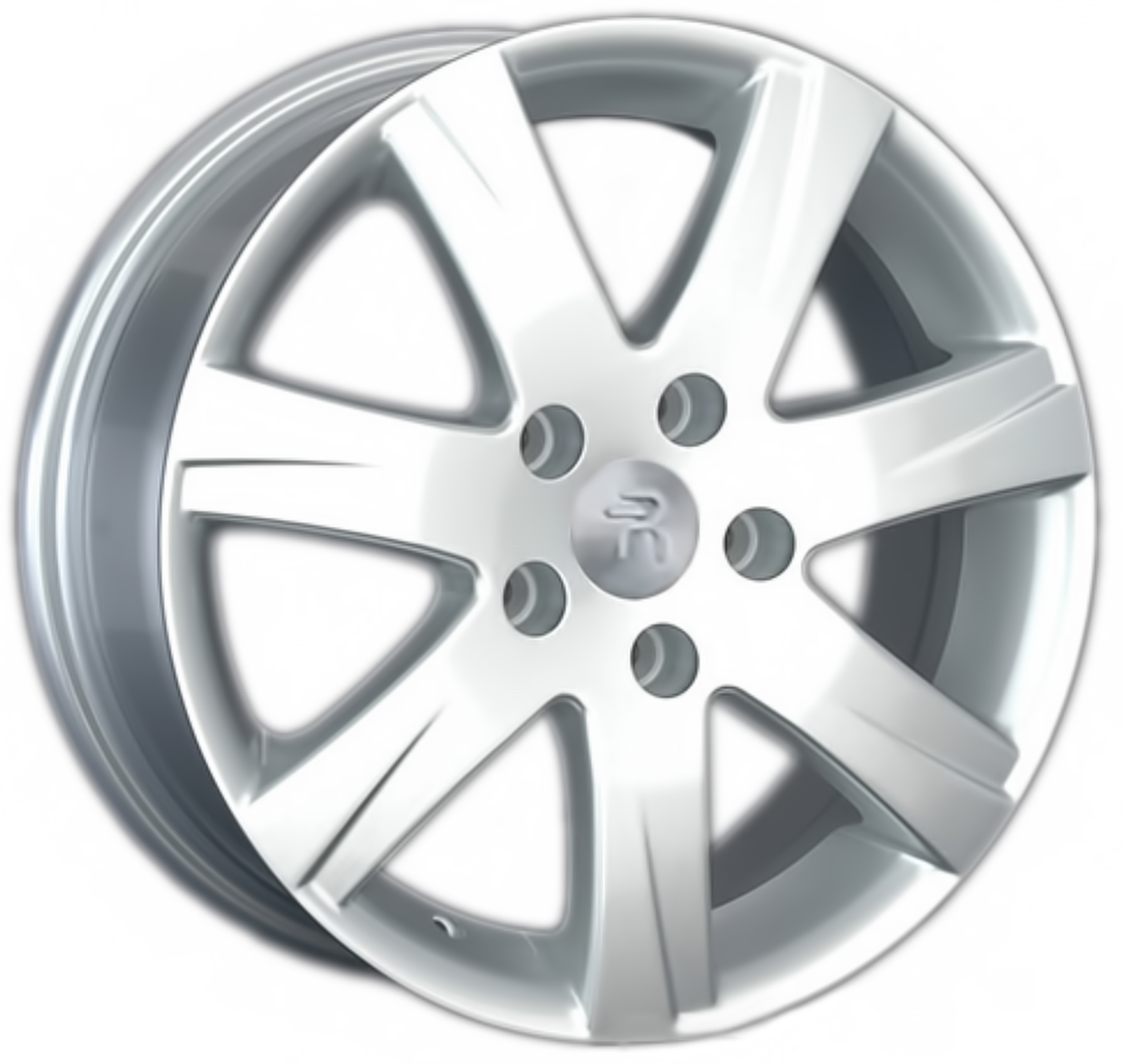 ДискPeugeotPG426JxR16 PCD4x108 ET31 DIA65,серебристый